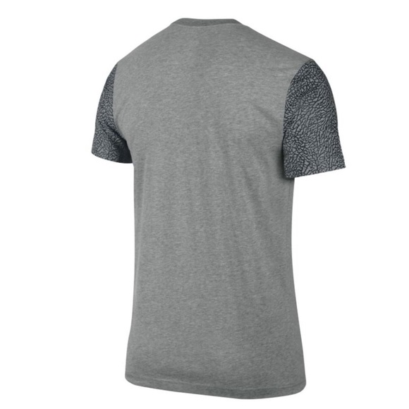Jordan Jumpman Gray Elephant Short Sleeve Tee - Picture 2 of 5